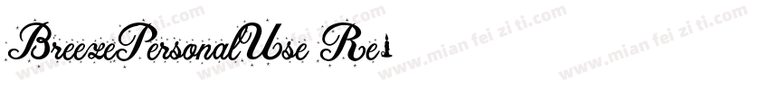 BreezePersonalUse Re字体转换